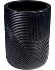 Seasonal Living Serenity Black Outdoor Planter Set of 2