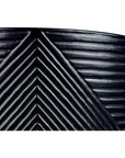 Seasonal Living Serenity Black Outdoor Planter Set of 2