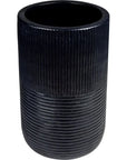 Seasonal Living Serenity Black Outdoor Planter Set of 2