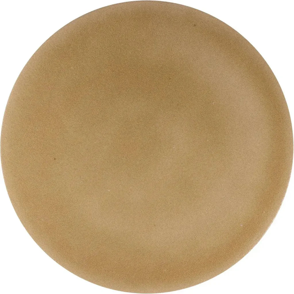 Serenity Ceramic Brown Outdoor Side Table - Medium - LOOMLAN - Seasonal Living - Garden Stools