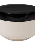 Seasonal Living Serenity Grazed Side Table Ceramic Outdoor Accent Table