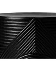 Seasonal Living Serenity Side Table 14" Black Outdoor Accent Table