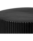 Serenity Side Table 16" - Black Outdoor Accent Table - LOOMLAN - Seasonal Living - Outdoor Side Tables
