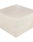 Seasonal Living Serenity Square Table - White Outdoor Accent Table
