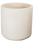 Seasonal Living Serenity Textured Ceramic Patio Planter (Set Of 2)