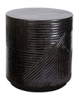 Seasonal Living Serenity Textured Ceramic Patio Stool