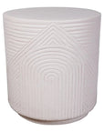 Seasonal Living Serenity Textured Ceramic Patio Stool