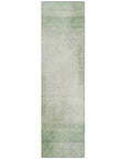 LOOMLAN Rugs Serephina Green Washable Indoor-Outdoor Rug