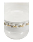 Shackleford Ceramic Made White Planter - LOOMLAN - Wildwood - Planters