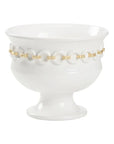 Shackleford Ceramic Made White Planter - LOOMLAN - Wildwood - Planters