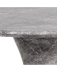 Shelburne Grey Marble Look Outdoor Counter Table - LOOMLAN - SUNPAN - Outdoor Counter Tables