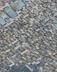 LOOMLAN Rugs Siena Silver Washable Indoor-Outdoor Rug