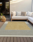 LOOMLAN Rugs Sienna Gold Washable Indoor-Outdoor Rug