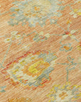 LOOMLAN Rugs Sofia Orange Washable Indoor-Outdoor Rug