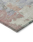 LOOMLAN Rugs Sofina Purple Washable Indoor-Outdoor Rug
