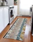 LOOMLAN Rugs Solara Black Washable Indoor-Outdoor Rug