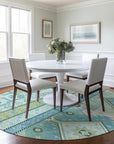LOOMLAN Rugs Solara Green Washable Indoor-Outdoor Rug
