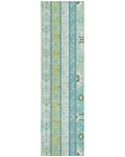 LOOMLAN Rugs Solara Green Washable Indoor-Outdoor Rug