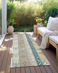 LOOMLAN Rugs Solara Ivory Washable Indoor-Outdoor Rug