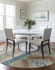 LOOMLAN Rugs Solara Ivory Washable Indoor-Outdoor Rug