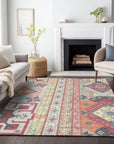 LOOMLAN Rugs Solara Linen Washable Indoor-Outdoor Rug