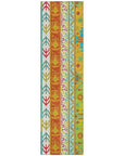 LOOMLAN Rugs Solara Teal Washable Indoor-Outdoor Rug