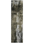 LOOMLAN Rugs Solayne Gray Washable Indoor-Outdoor Rug