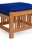 Soleil 2PC Teak Outdoor Lounge Set Sunbrella Cushion - LOOMLAN - HiTeak - Outdoor Lounge Sets