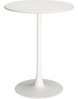 Soleil Bar Table White - LOOMLAN - Zuo Modern - Outdoor Counter Tables