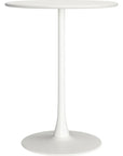 Soleil Bar Table White - LOOMLAN - Zuo Modern - Outdoor Counter Tables