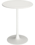 Soleil Bar Table White - LOOMLAN - Zuo Modern - Outdoor Counter Tables