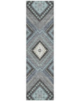 LOOMLAN Rugs Solene Pewter Washable Indoor-Outdoor Rug