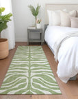 LOOMLAN Rugs Solstice Aloe Washable Indoor-Outdoor Rug