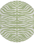 LOOMLAN Rugs Solstice Aloe Washable Indoor-Outdoor Rug