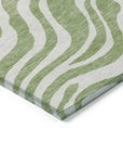 LOOMLAN Rugs Solstice Aloe Washable Indoor-Outdoor Rug