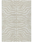 LOOMLAN Rugs Solstice Beige Washable Indoor-Outdoor Rug