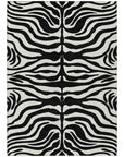 LOOMLAN Rugs Solstice Black Washable Indoor-Outdoor Rug