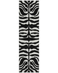 LOOMLAN Rugs Solstice Black Washable Indoor-Outdoor Rug
