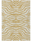 LOOMLAN Rugs Solstice Gold Washable Indoor-Outdoor Rug