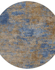 LOOMLAN Rugs Sonata Blue Washable Indoor-Outdoor Rug