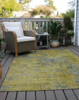 LOOMLAN Rugs Sonata Gold Washable Indoor-Outdoor Rug
