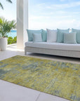LOOMLAN Rugs Sonata Gold Washable Indoor-Outdoor Rug