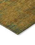 LOOMLAN Rugs Sonata Orange Washable Indoor-Outdoor Rug