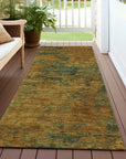 LOOMLAN Rugs Sonata Orange Washable Indoor-Outdoor Rug