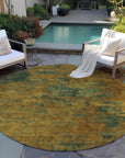 LOOMLAN Rugs Sonata Orange Washable Indoor-Outdoor Rug