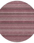 LOOMLAN Rugs Sonava Red Washable Indoor-Outdoor Rug