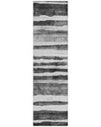 LOOMLAN Rugs Spinava Gray Washable Indoor-Outdoor Rug