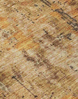 LOOMLAN Rugs Spindlea Orange Washable Indoor-Outdoor Rug