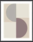 LOOMLAN Split Circle II Artwork d Canvas Floating