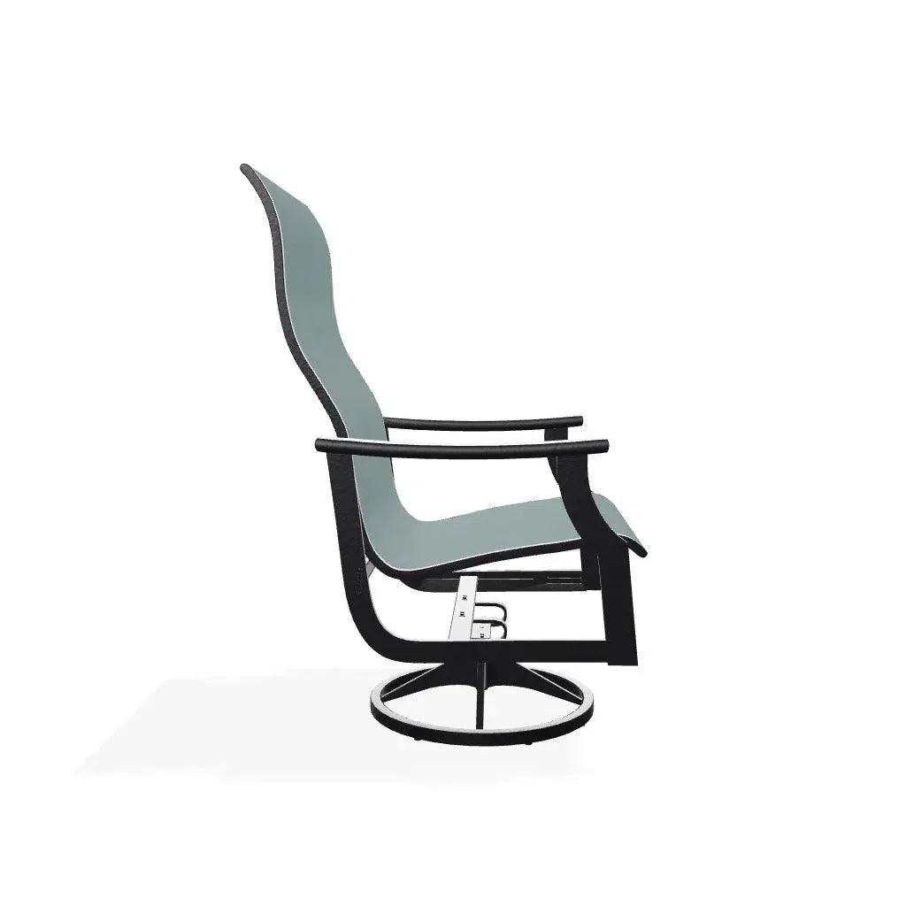St. Catherine Supreme Swivel Rocker MGP Arms-Outdoor Accent Chairs-Telescope-LOOMLAN